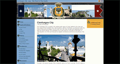 Desktop Screenshot of cienfuegoscity.org